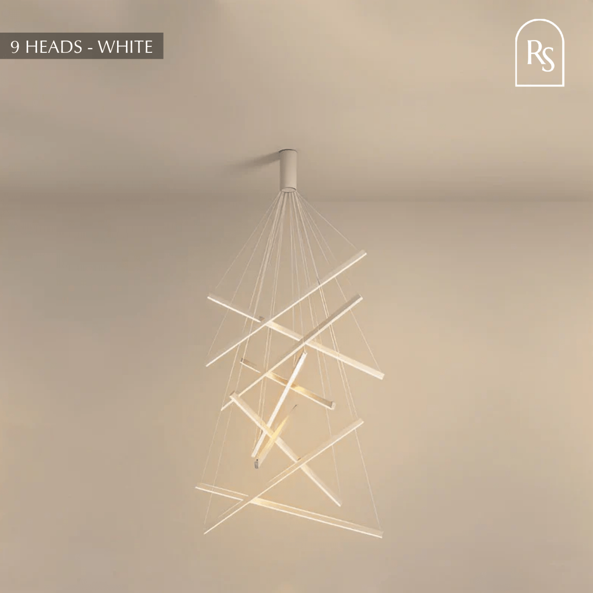 Ilona Chandelier by Residence Supply featuring elegant metal and glass design with multiple light fixtures for sophisticated lighting.