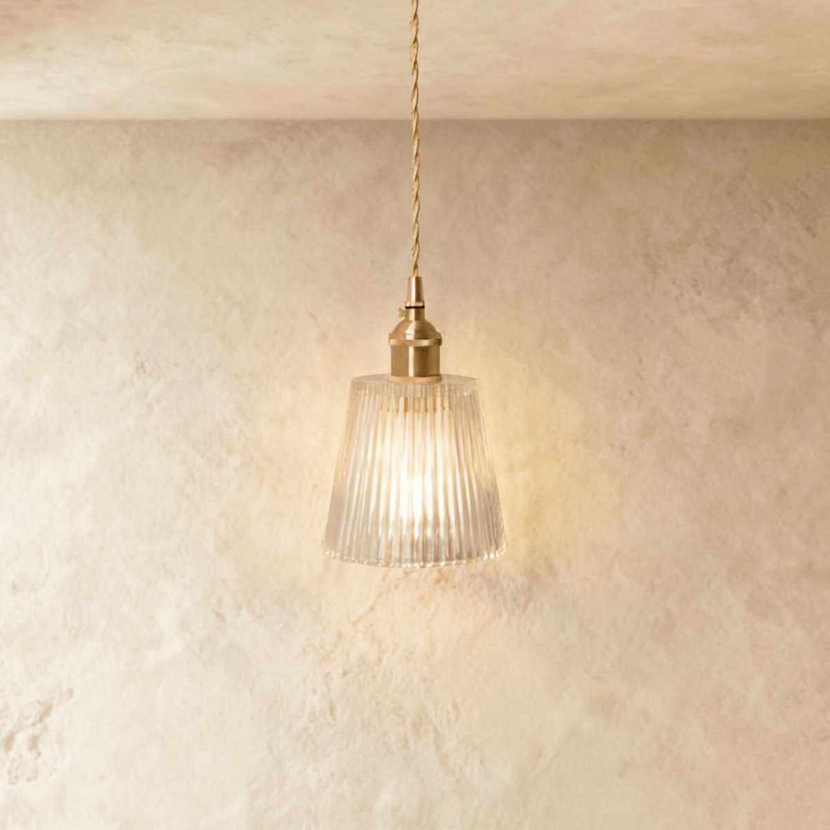 Isabel Pendant Light by Residence Supply featuring a sleek modern design with a glass shade and metallic finish.