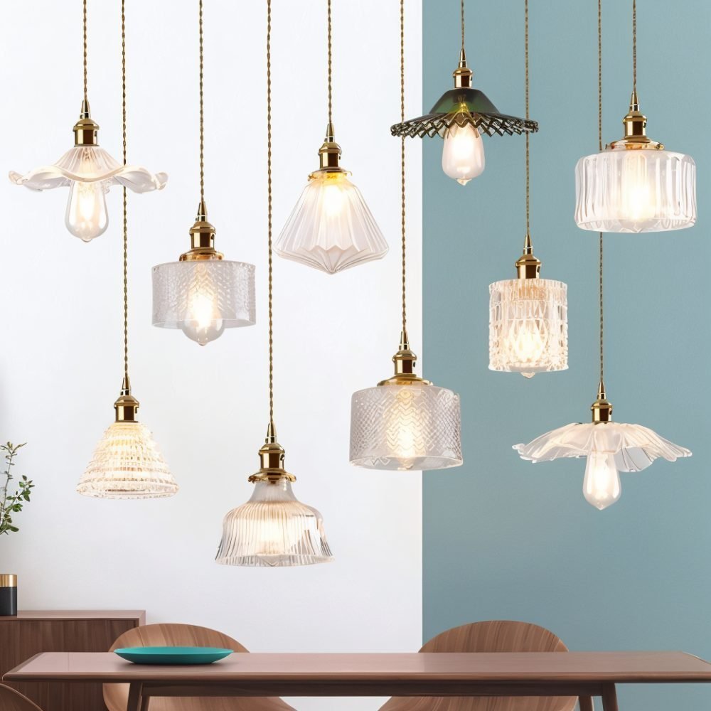 Residence Supply Isabel Pendant Light hanging fixture with a sleek modern design, featuring a round shade and metal accents.