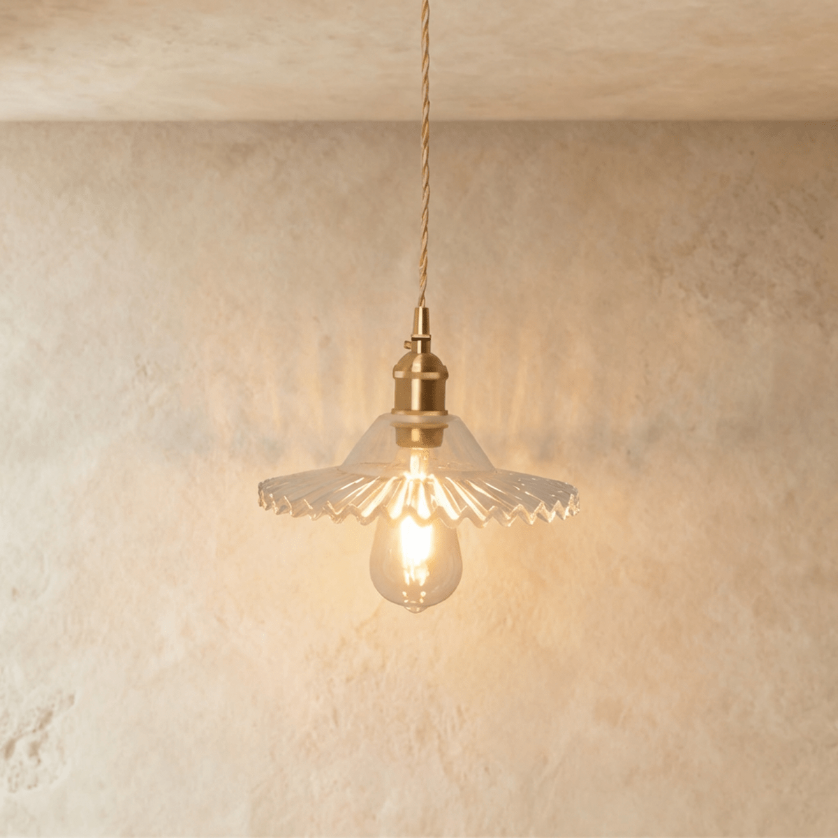 Residence Supply Isabel pendant light with a sleek, modern design featuring a round shade and stylish metal finish.