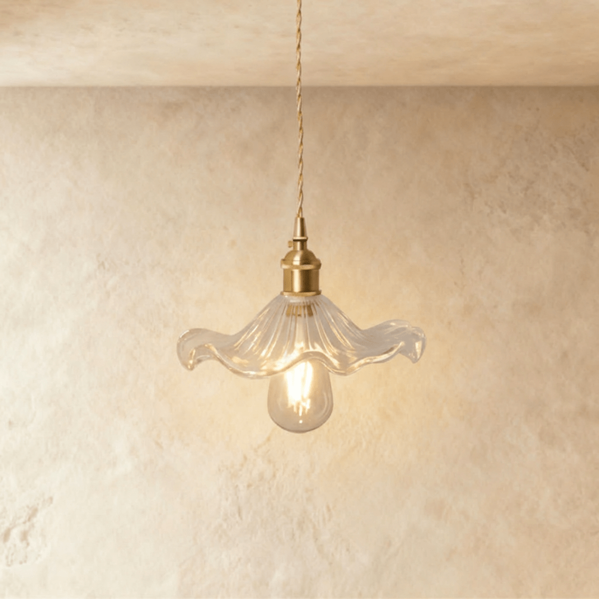 Residence Supply Isabel Pendant Light hanging fixture with a sleek modern design and metal finish.