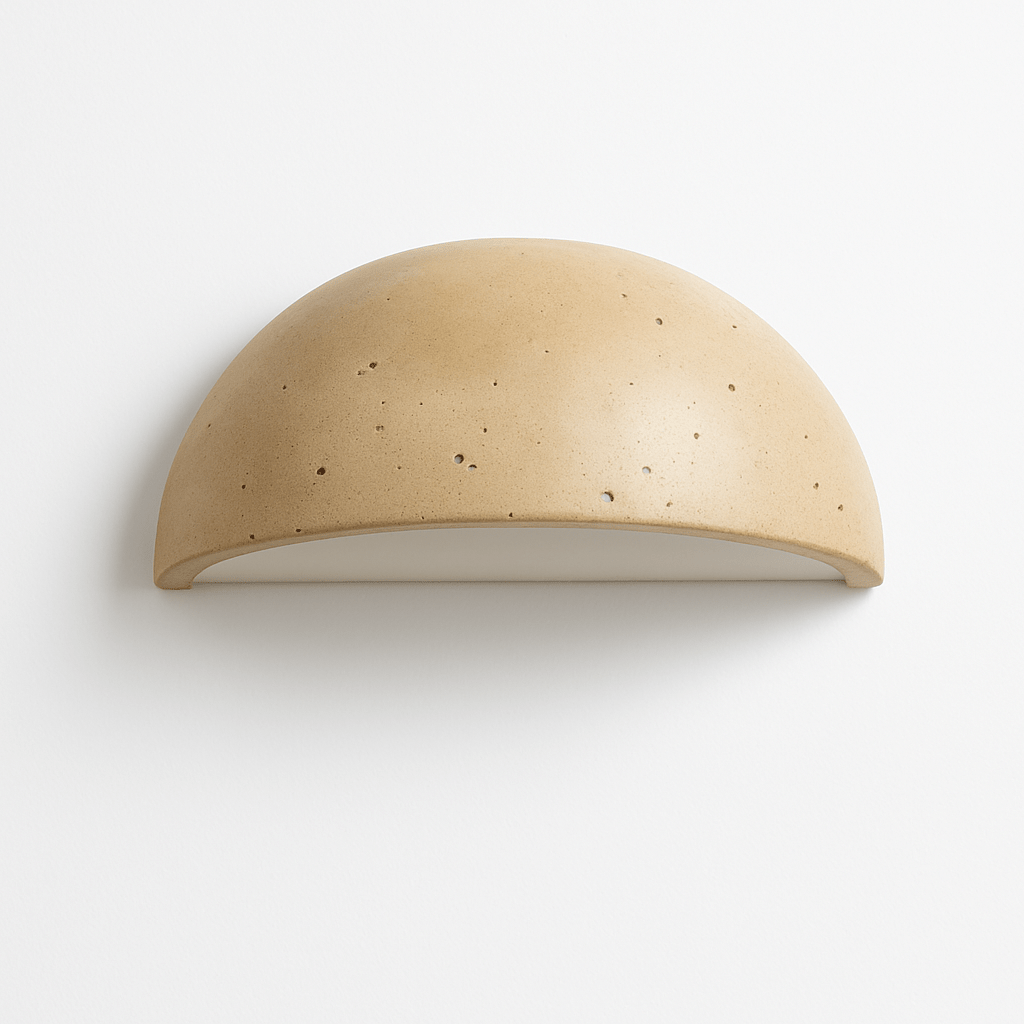 Ivado Travertine Wall Lamp - Nuvé