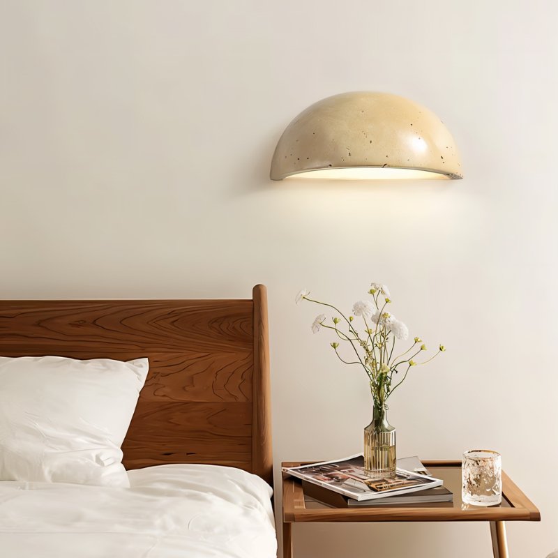 Ivado Travertine Wall Lamp - Nuvé