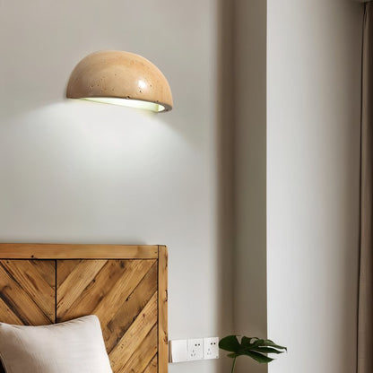 Ivado Travertine Wall Lamp - Nuvé