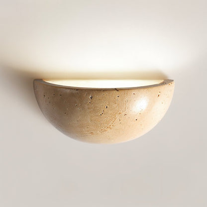 Ivado Travertine Wall Lamp - Nuvé