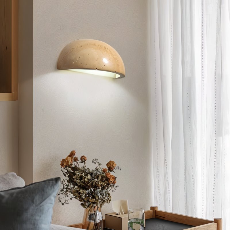 Ivado Travertine Wall Lamp - Nuvé