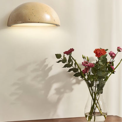 Ivado Travertine Wall Lamp - Nuvé