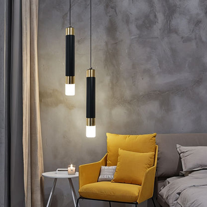 Ivanna Pendant Light by Residence Supply, modern hanging fixture with a sleek metal shade and adjustable cord for stylish lighting.