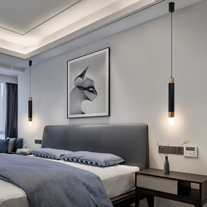 Ivanna Pendant Light by Residence Supply featuring a sleek modern design with a metal shade and hanging cord for stylish interior lighting.