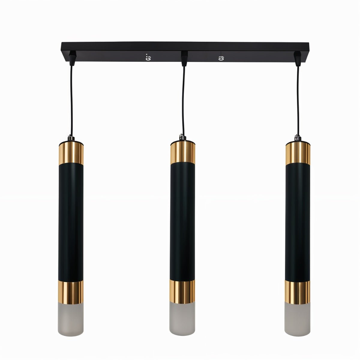 Ivanna Pendant Light by Residence Supply hanging from ceiling with a modern design and warm lighting.
