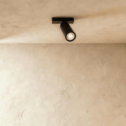 Residence Supply Janae Track Light System featuring adjustable spotlights on a sleek metal track for modern lighting.