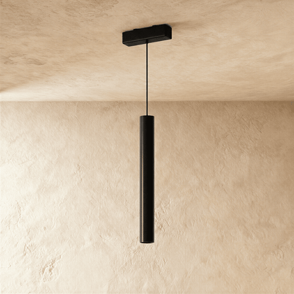 Modern Janae Track Light System by Residence Supply with adjustable spotlights on a sleek track fixture.