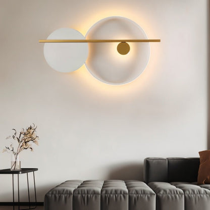 Modern Jaxon Wall Lamp by Residence Supply mounted on a wall with a sleek metal finish for stylish accent lighting.
