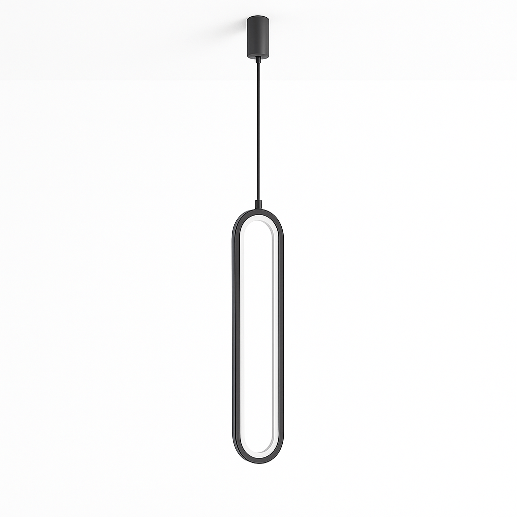 Modern Joffrey Pendant Light by Residence Supply with a sleek design and metal finish hanging from the ceiling.