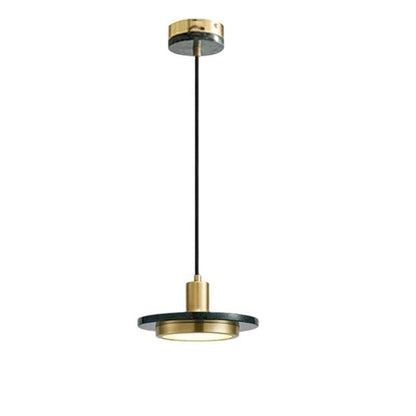 Julian Pendant Light by Residence Supply, modern hanging light fixture with a sleek design and metallic finish.