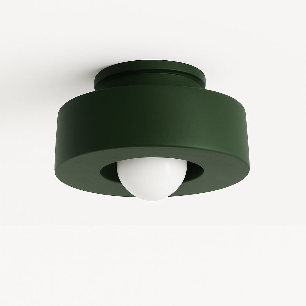 Julish Ceiling Light by Residence Supply featuring a modern design with a sleek glass shade and metal fixture for contemporary homes.
