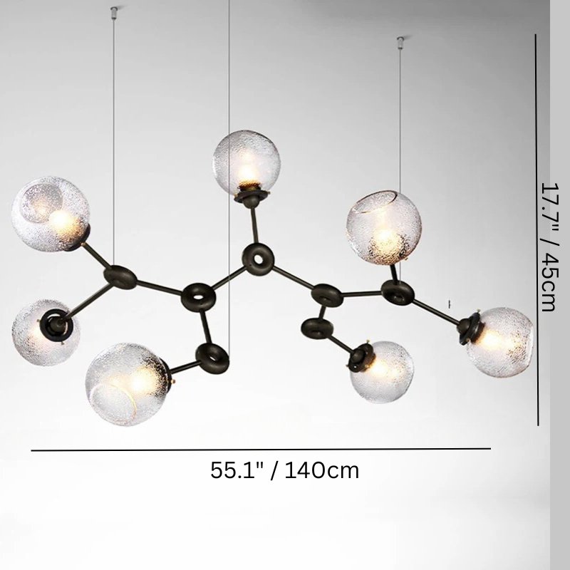 Elegant Jyotish Indoor Chandelier by Residence Supply featuring intricate design and warm lighting for stylish interior decor.