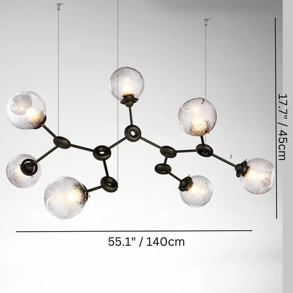 Elegant Jyotish Indoor Chandelier by Residence Supply featuring intricate design and warm lighting for stylish interior decor.