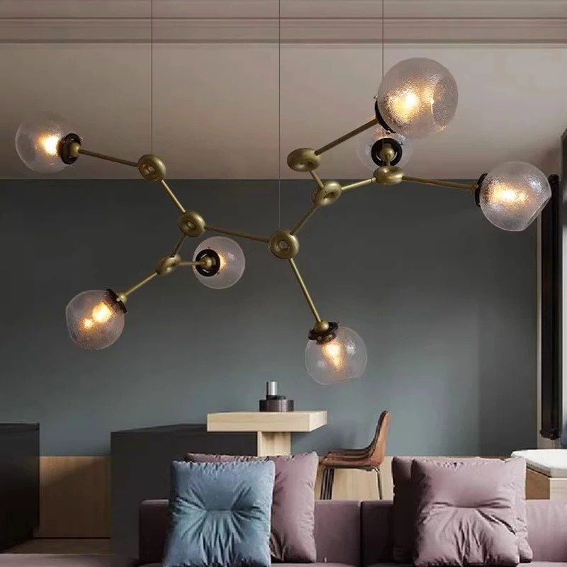 Elegant Jyotish Indoor Chandelier by Residence Supply with intricate design and warm lighting for stylish home decor.