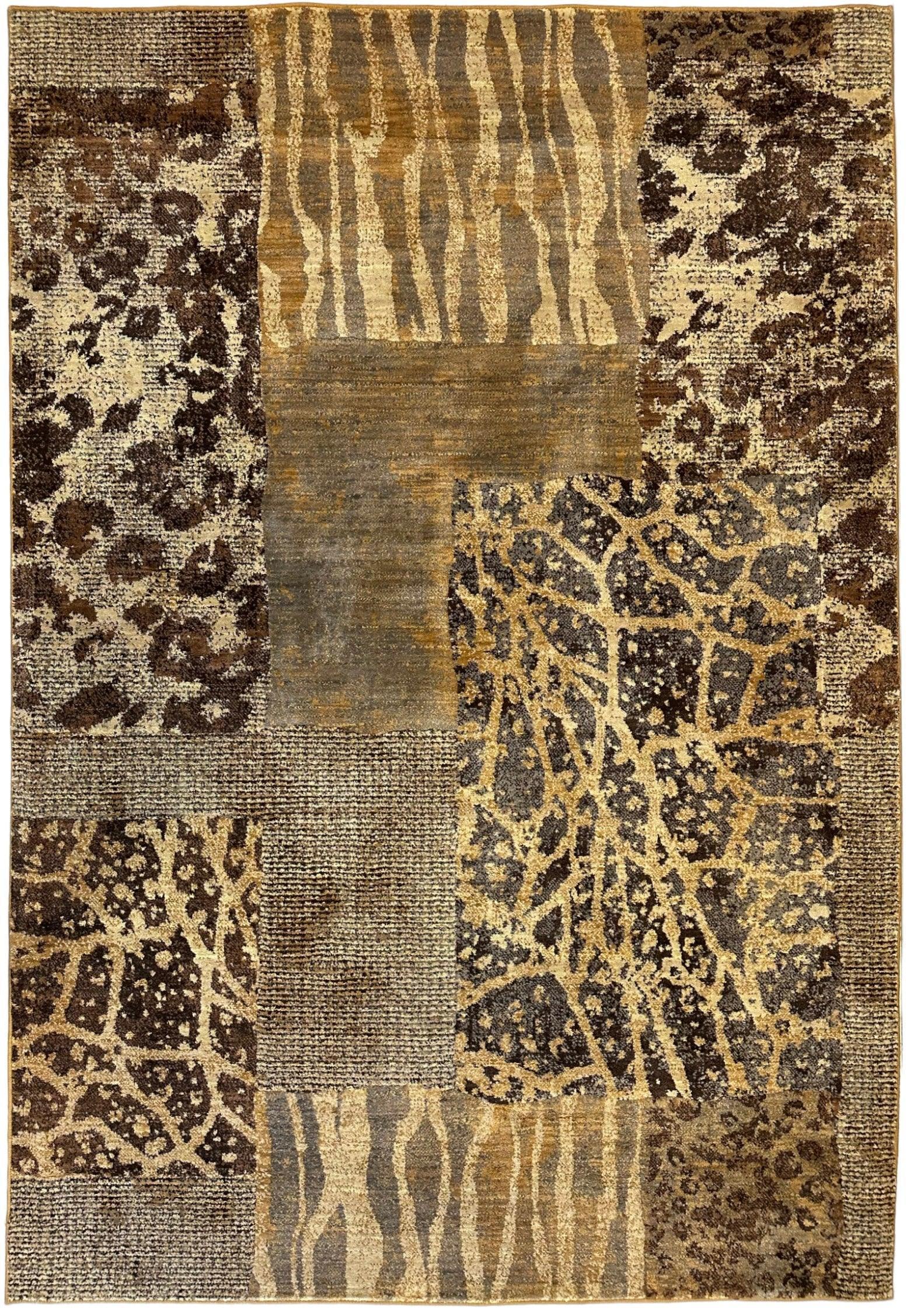 Karastan Carmel Santa Lucia Chestnut Area Rug 5’6”x8’3” - Nuvé