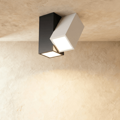 Kashaf Ceiling Light by Residence Supply, modern white fixture with sleek design for indoor lighting.