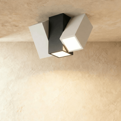 Kashaf Ceiling Light by Residence Supply, modern ceiling fixture with intricate design and warm lighting for indoor spaces.