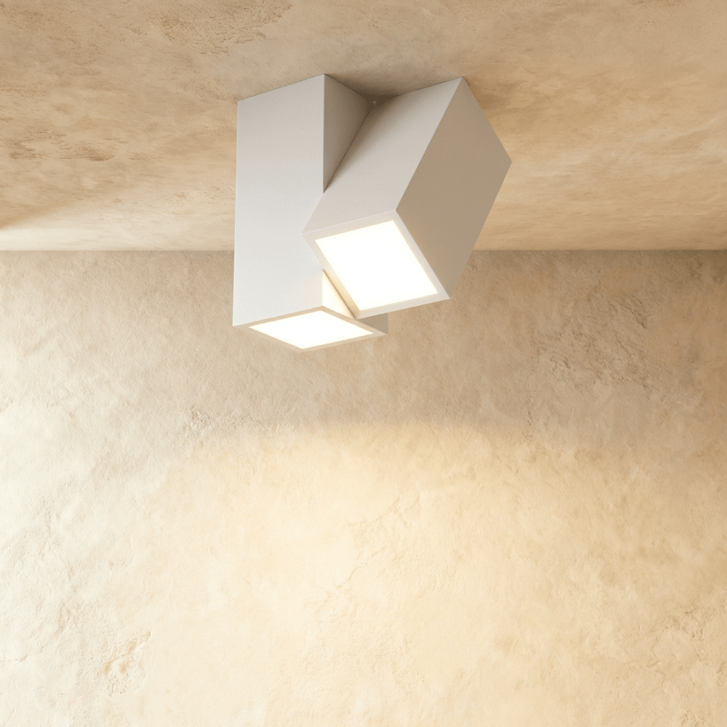 Elegant Kashaf Ceiling Light by Residence Supply, featuring a modern design with glass and metal elements for stylish home illumination.
