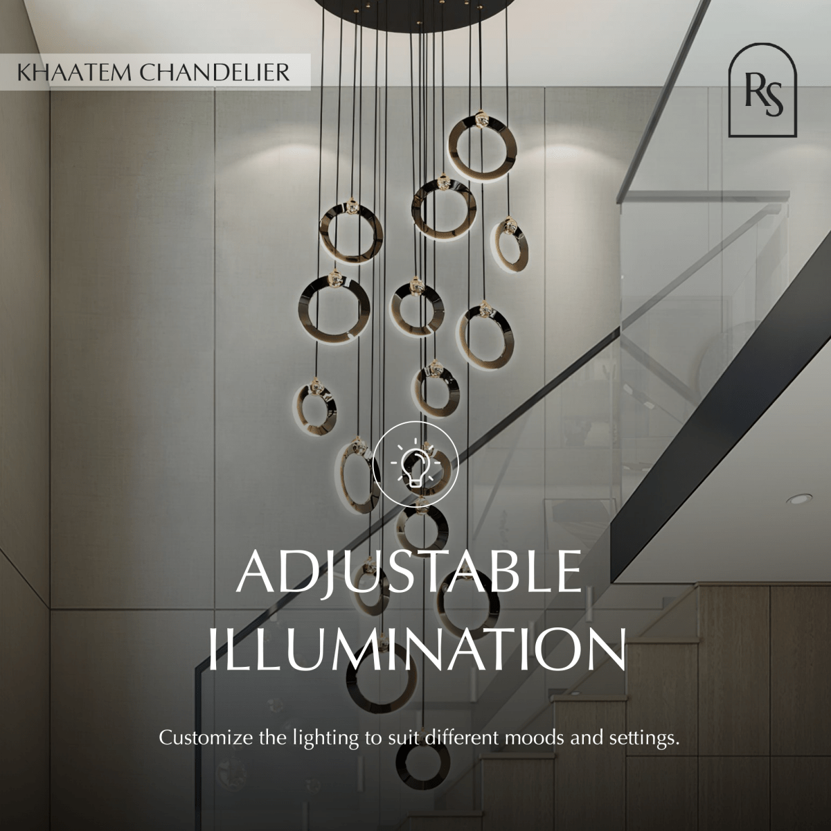 Khaatem Chandelier - Nuvé