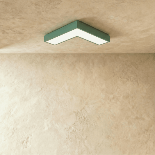 Korner Ceiling Light by Residence Supply, modern circular ceiling fixture with a sleek design and matte finish.