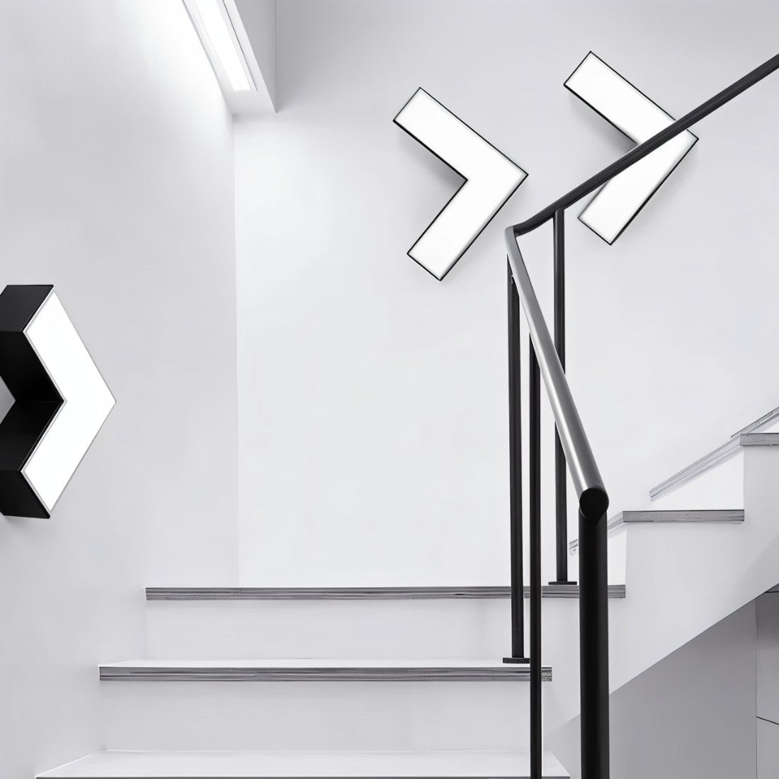 Korner ceiling light by Residence Supply, modern LED fixture with sleek design and matte finish, mounted on a ceiling.