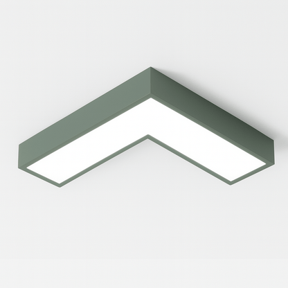 Korner Ceiling Light by Residence Supply, modern round ceiling fixture with sleek metal finish and integrated LED lighting.