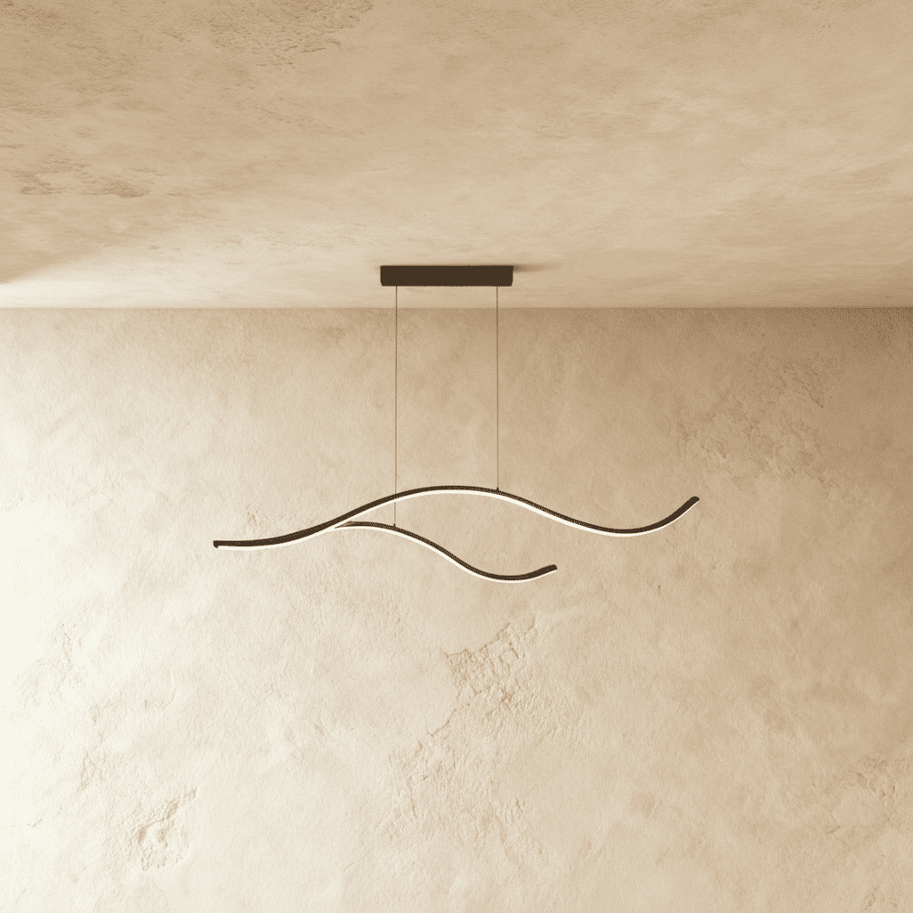 Elegant Krikle Chandelier by Residence Supply featuring multiple glass pendant lights and a modern metal frame.