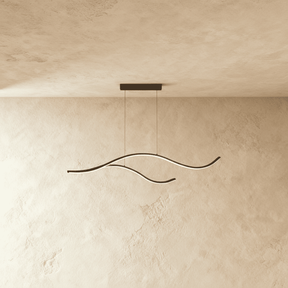 Elegant Krikle Chandelier by Residence Supply featuring multiple glass pendant lights and a modern metal frame.