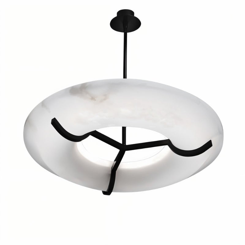 Kuklos Alabaster Chandelier Light - Nuvé