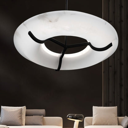 Kuklos Alabaster Chandelier Light - Nuvé