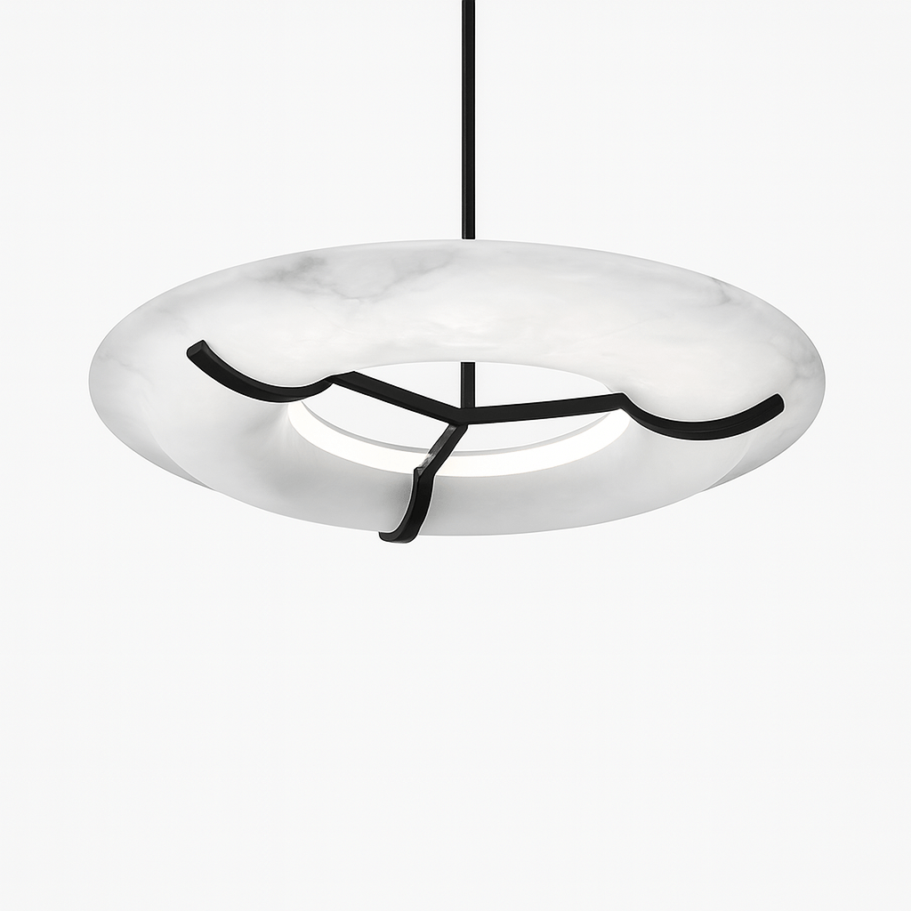Kuklos Alabaster Chandelier Light - Nuvé
