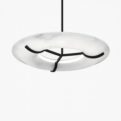 Kuklos Alabaster Chandelier Light - Nuvé