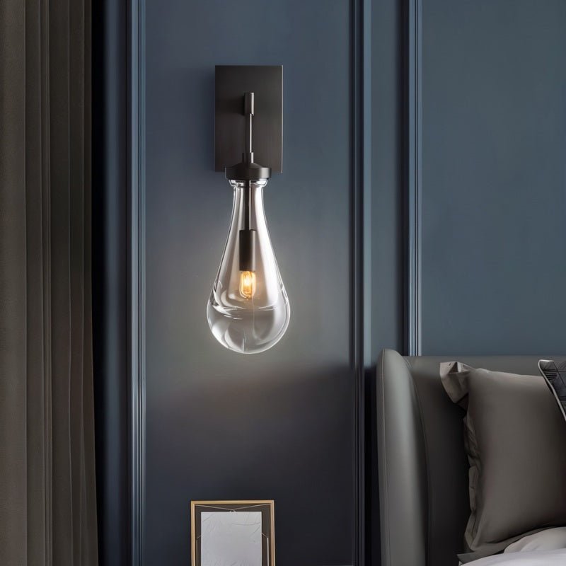 Pulcher Glass Tears Wall Sconce - Nuvé