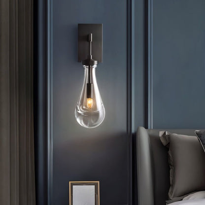 Pulcher Glass Tears Wall Sconce - Nuvé