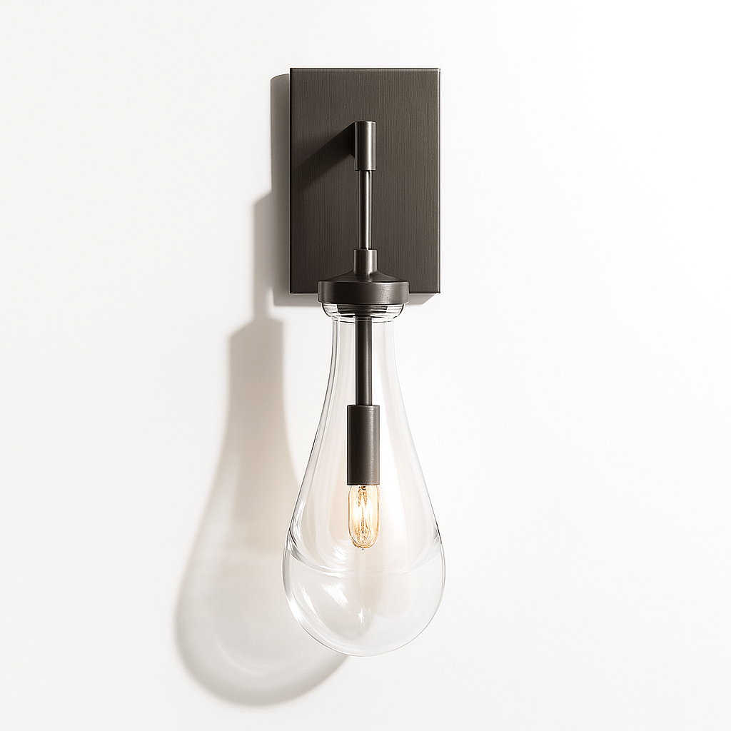 Pulcher Glass Tears Wall Sconce - Nuvé