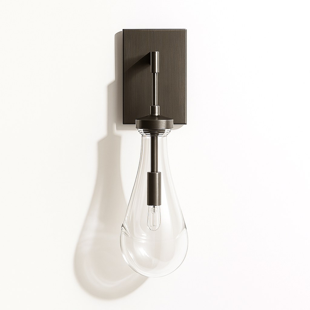Pulcher Glass Tears Wall Sconce - Nuvé