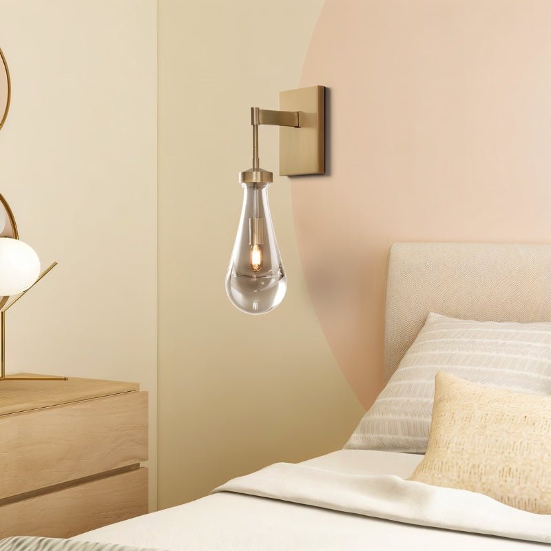 Pulcher Glass Tears Wall Sconce - Nuvé