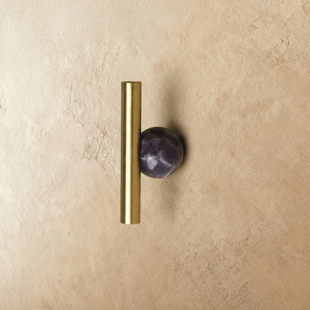 Crystal knob and pull bar from Residence Supply, decorative cabinet hardware for home furniture and kitchen cabinets.