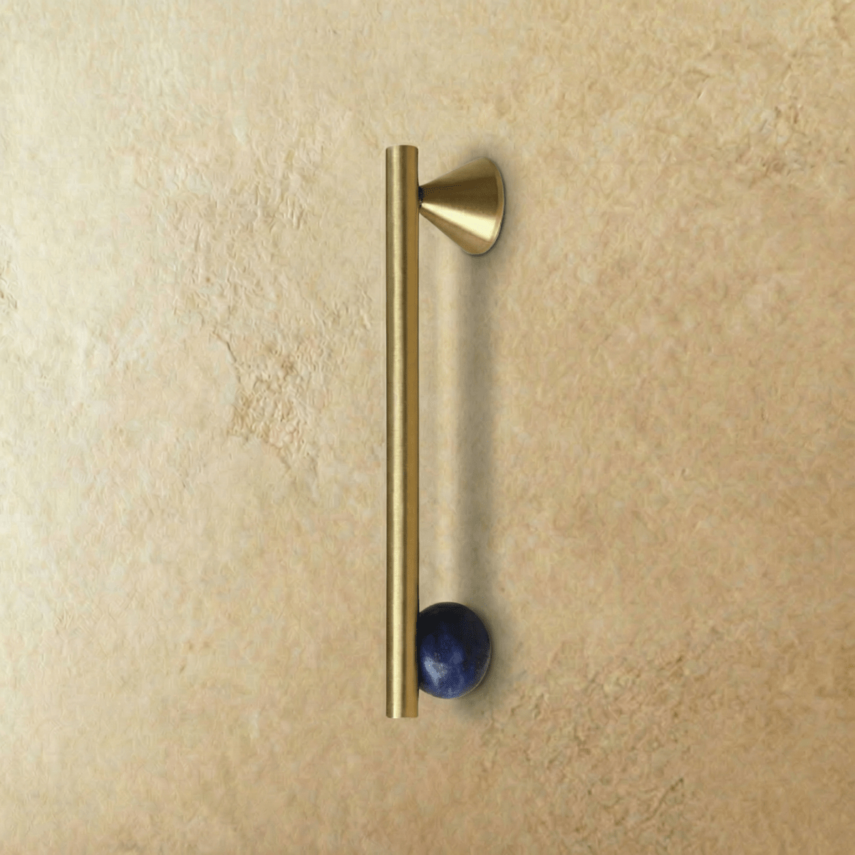 Crystal cabinet knob and pull bar from Residence Supply, stylish hardware for home and garden furniture.