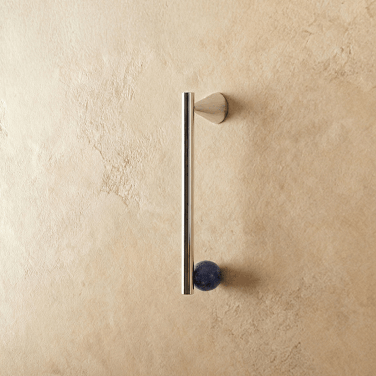 Clear crystal cabinet knob and pull bar by Residence Supply, modern hardware for kitchen or furniture cabinets.
