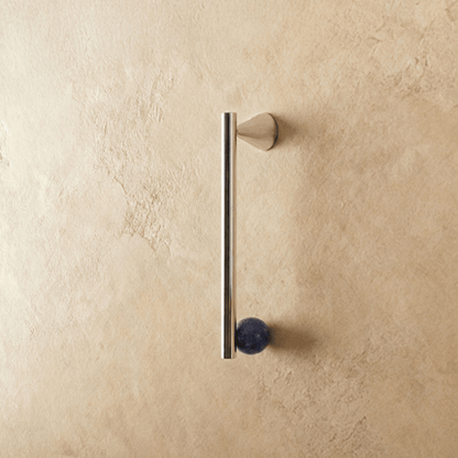 Clear crystal cabinet knob and pull bar by Residence Supply, modern hardware for kitchen or furniture cabinets.
