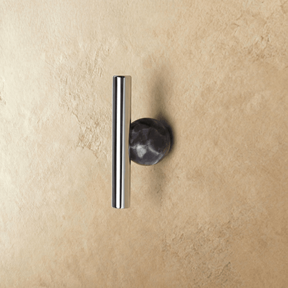 Crystal knob and pull bar for cabinets, Residence Supply home hardware, elegant transparent glass design for kitchen or furniture.