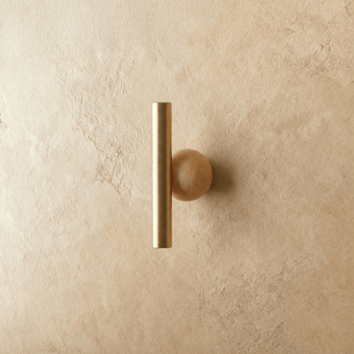 Clear crystal knob and pull bar from Residence Supply, elegant cabinet hardware for kitchen or furniture drawers.