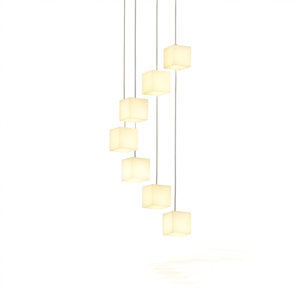 Kybos Alabaster Chandelier Light - Nuvé