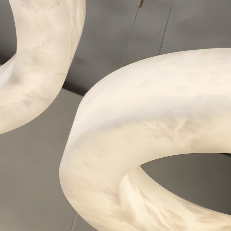 Kyklos Alabaster Chandelier - Nuvé